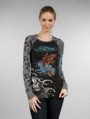 Ed Hardy shirts women-584